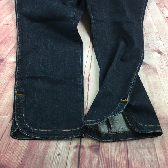 💸Gap Cropped Bootcut denim Jean size 8 - Picture 6 of 8